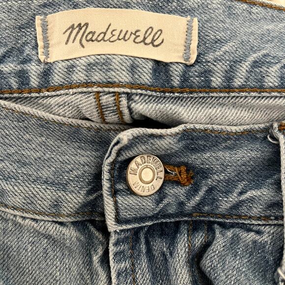Madewell Light Blue Straight Leg Jeans - Picture 5 of 6